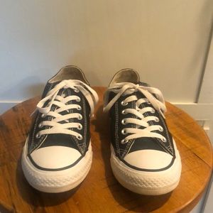 Black womens converse sneakers